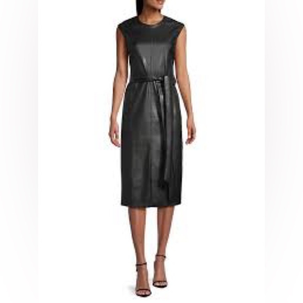 NEW Modern Citizen Vegan Leather Dress